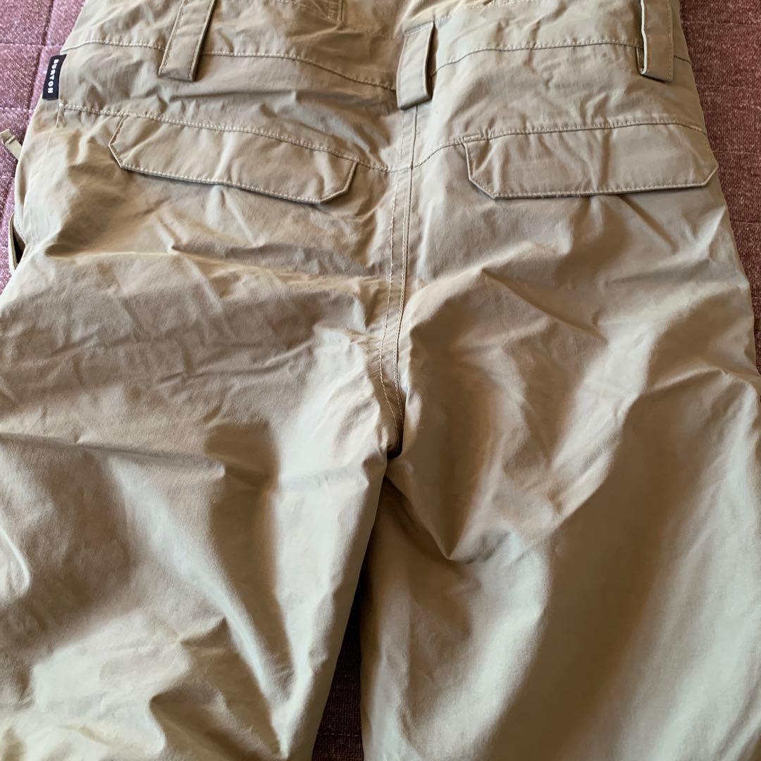 モス★BURTON KIDS スノーボードビブパンツS 130サイズ