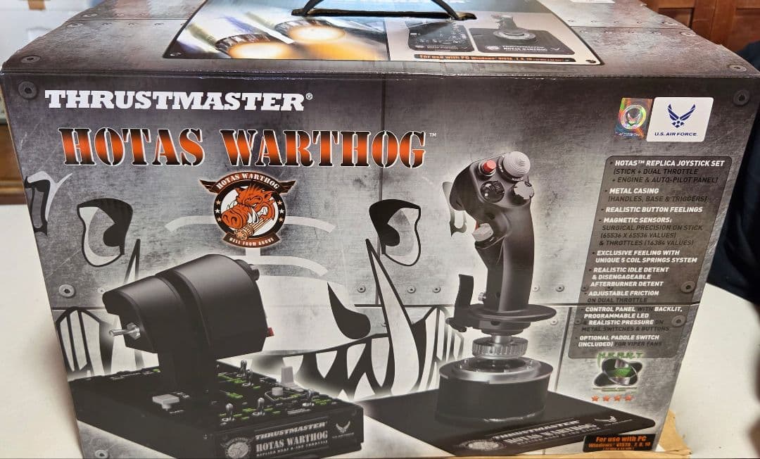 THRUSTMASTER HOTAS WARTHOG ジョイスティック