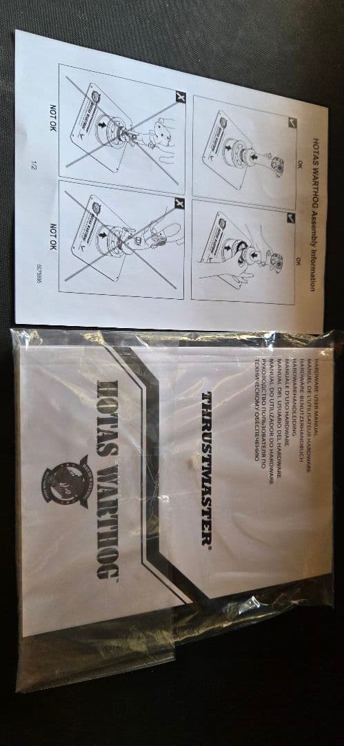 THRUSTMASTER HOTAS WARTHOG ジョイスティック