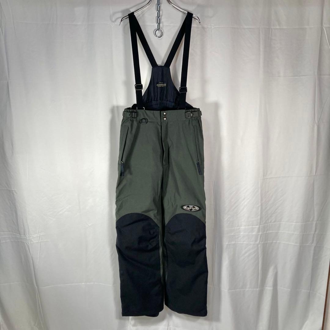 モンベル　ゴアテックス　ビブパンツ　スキースノボー
