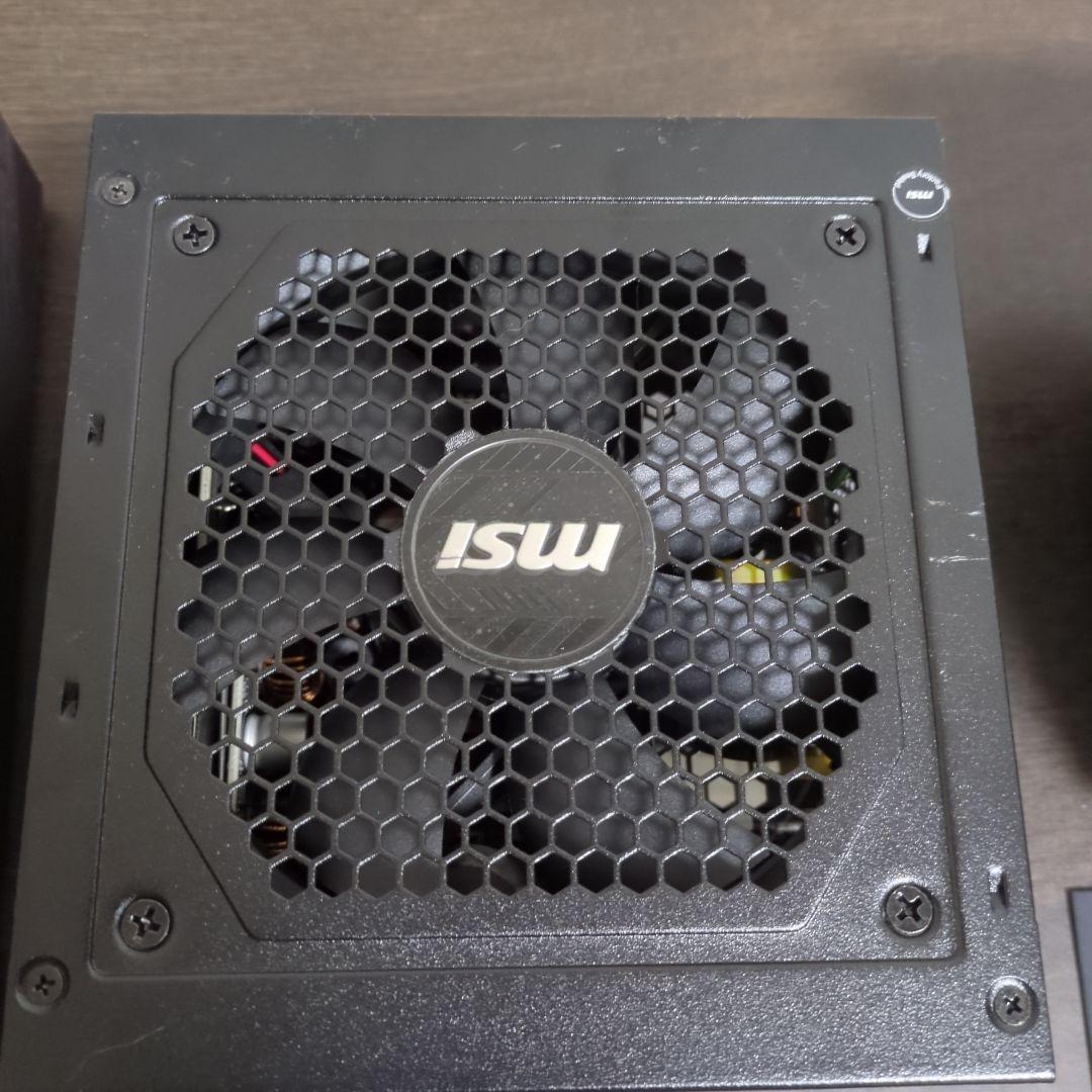 ほぼ新品MSI 750W MAGA750GL PCIE5 80PLUS GOLD