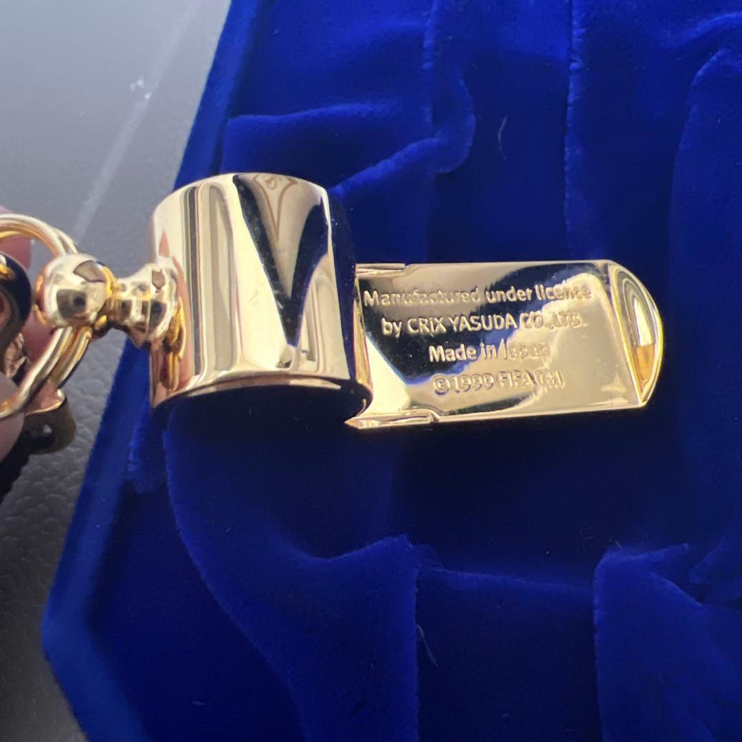 FIFA 2002 ワールドカップ 記念 ホイッスル ゴールド野田鶴声社日韓大会