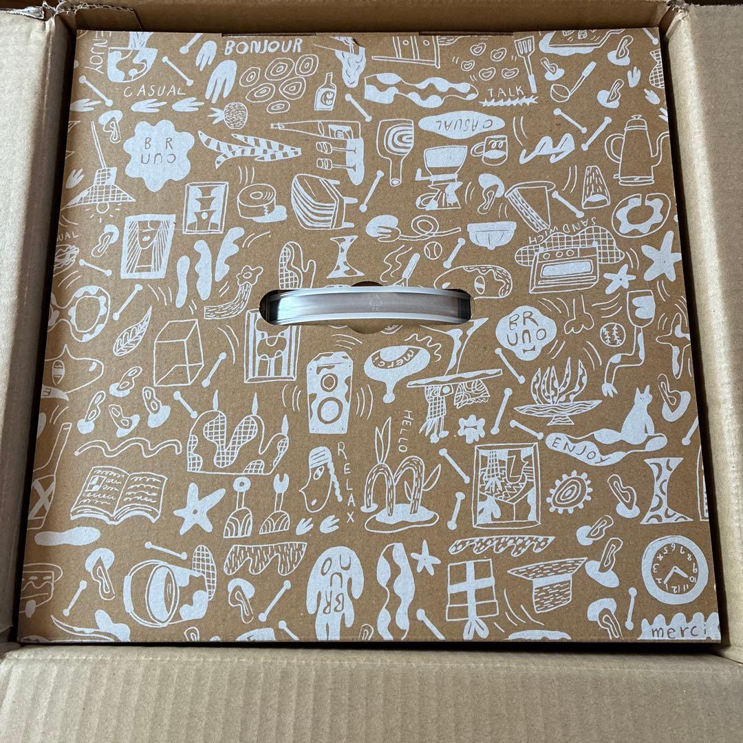 ブルーノ　BRUNO 全方位型ファンヒーター　Classic stoveブルー