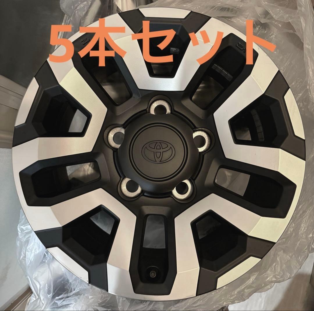 【美品】ランドクルーザー70 再再販 純正16in5本 (2025年1月交換）