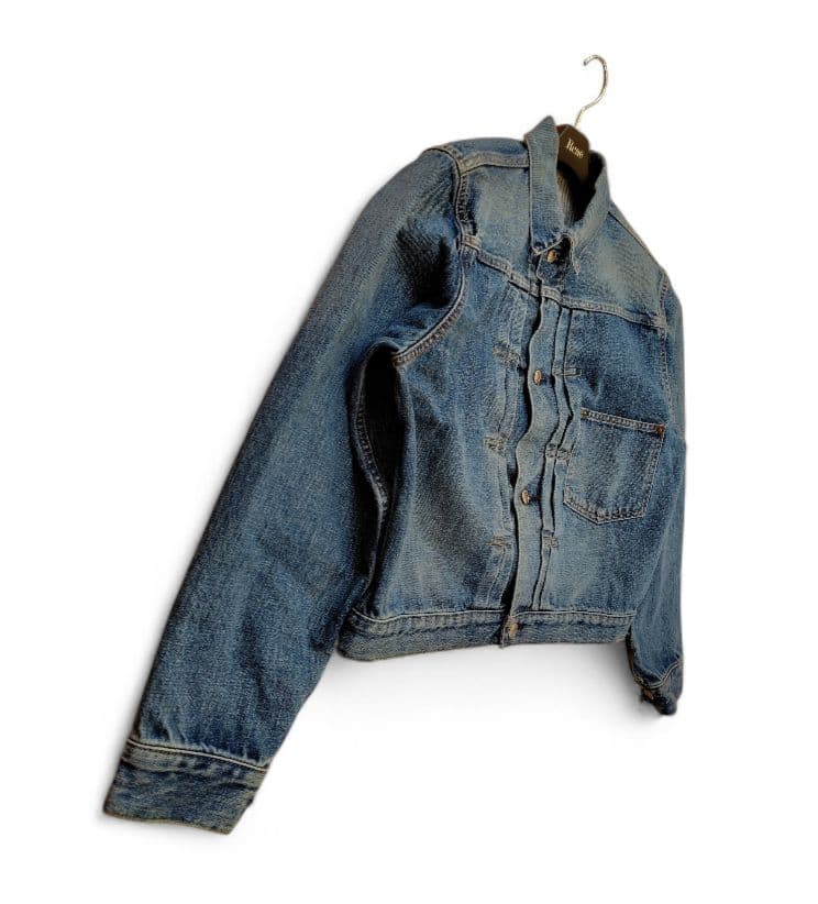 【HYKE】TYPE1ユーズドウォッシュデニムジャケット 2