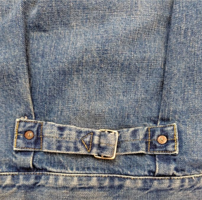 【HYKE】TYPE1ユーズドウォッシュデニムジャケット 2