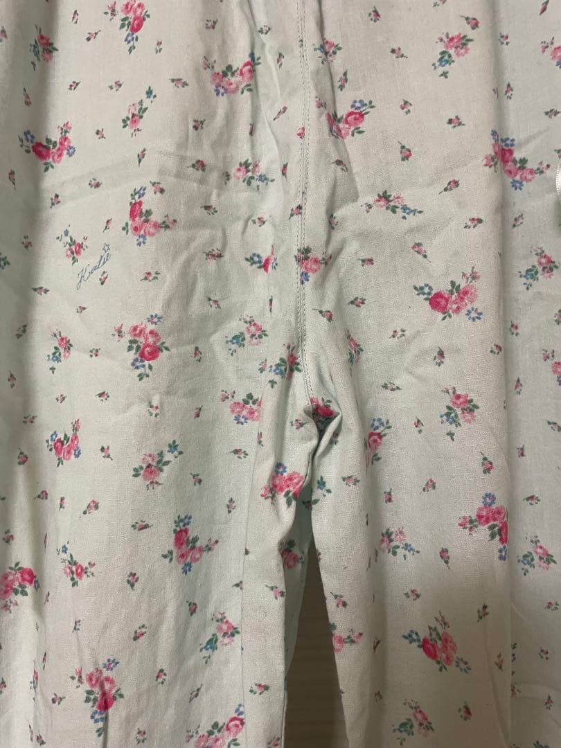 Katie VIRGIN UP ドロワーズ　ブルーフラワー　フリーサイズ　パンツ