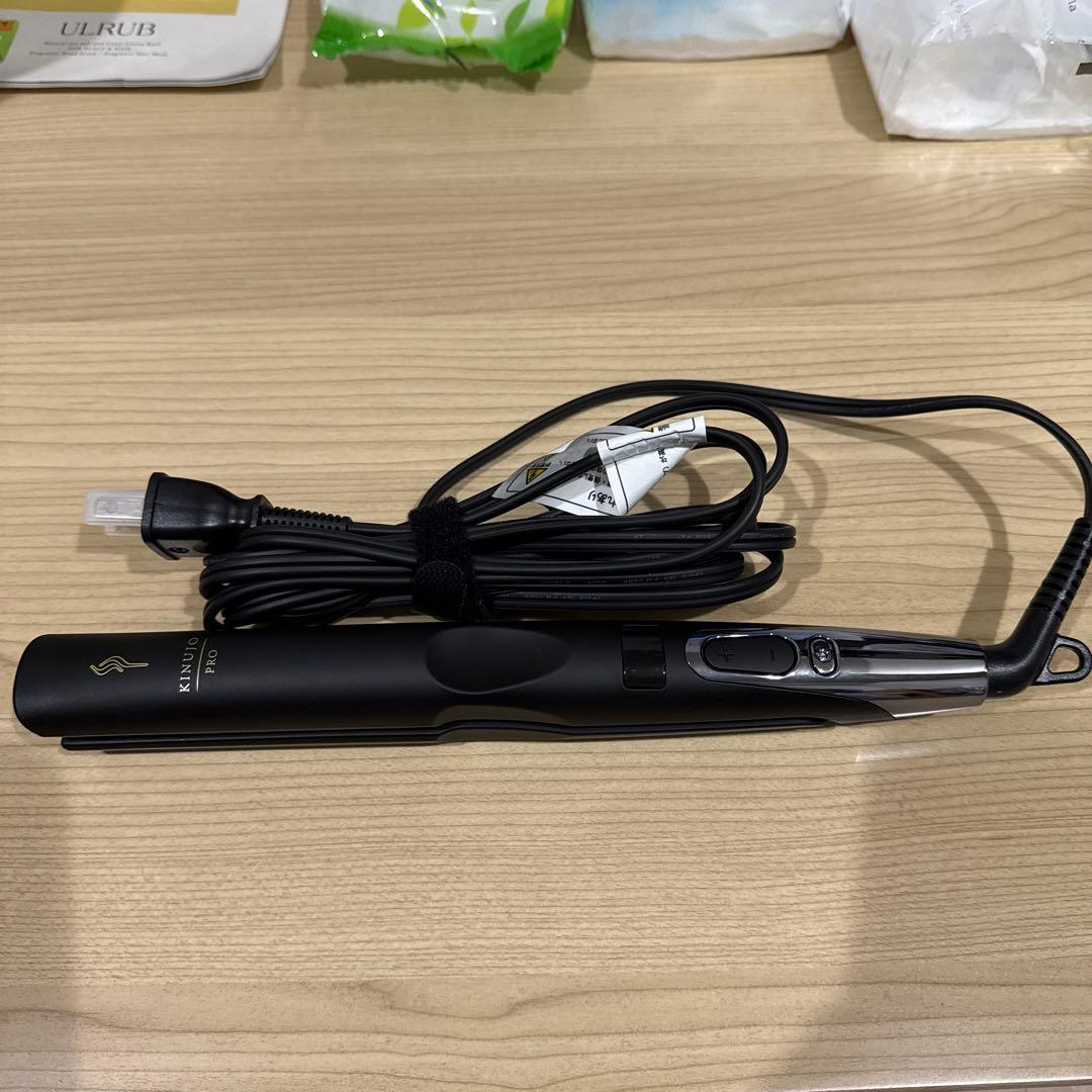 KINUJO PRO ストレートヘアアイロン ブラック