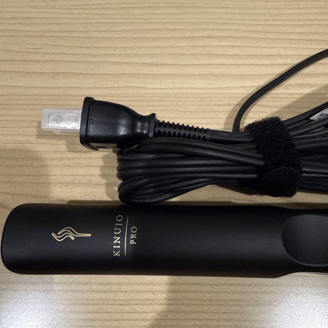 KINUJO PRO ストレートヘアアイロン ブラック