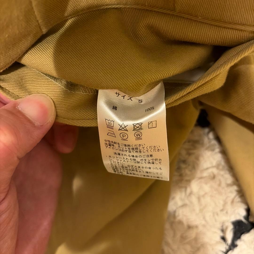 BRITISH MADEオフィサーパンツ/ポーツマス(コットンドリル)