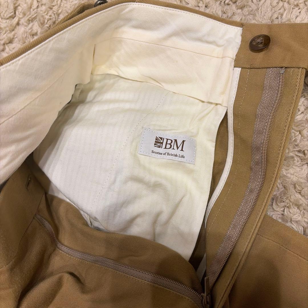 BRITISH MADEオフィサーパンツ/ポーツマス(コットンドリル)