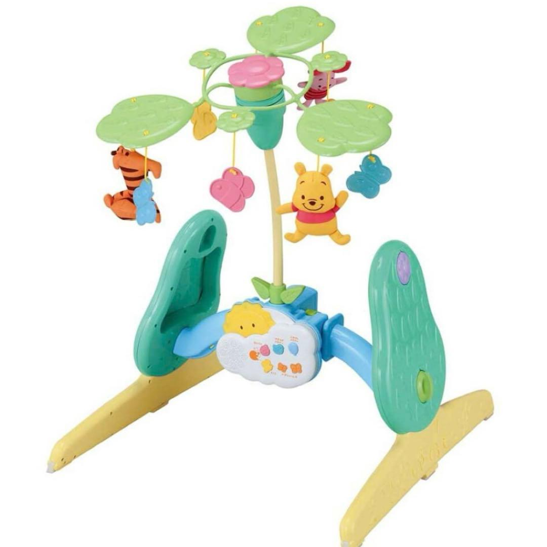 美品 Disney Baby 6WAYジム プーメリー