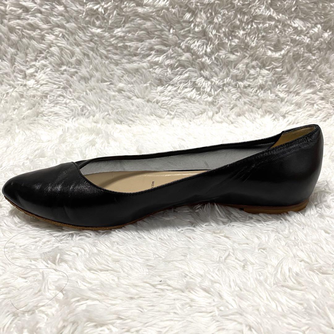 【美品】 ファビオルスコーニ パンプス レザー メッシュ フラット 現行