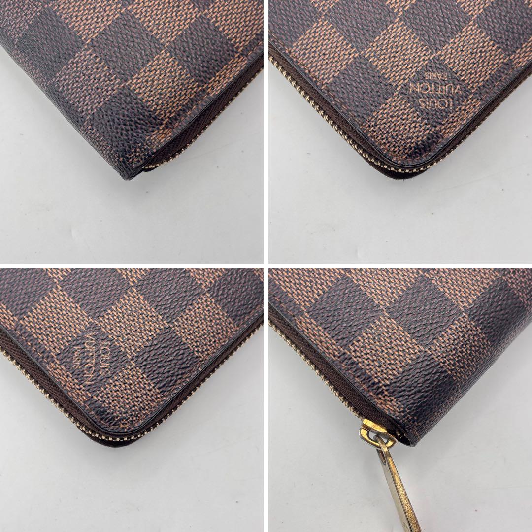 ルイ・ヴィトン N41661 ダミエ ジッピーウォレット ラウンドジップ 長財布