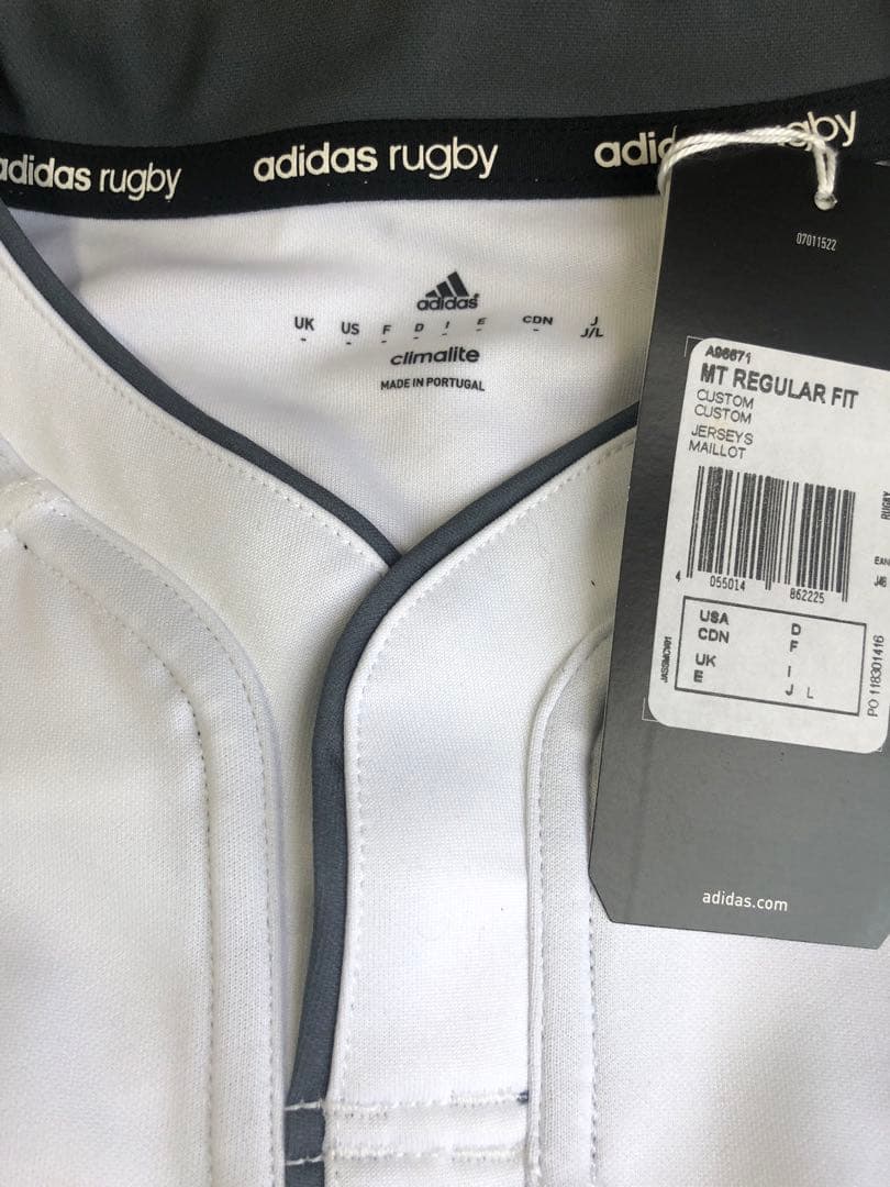 超激レアなadidas Black Rams ラグビーウェア