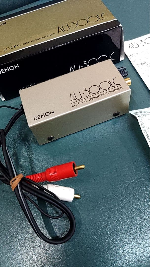 DENON ステップアップ　トランス　AU-300LC