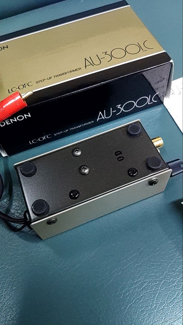 DENON ステップアップ　トランス　AU-300LC
