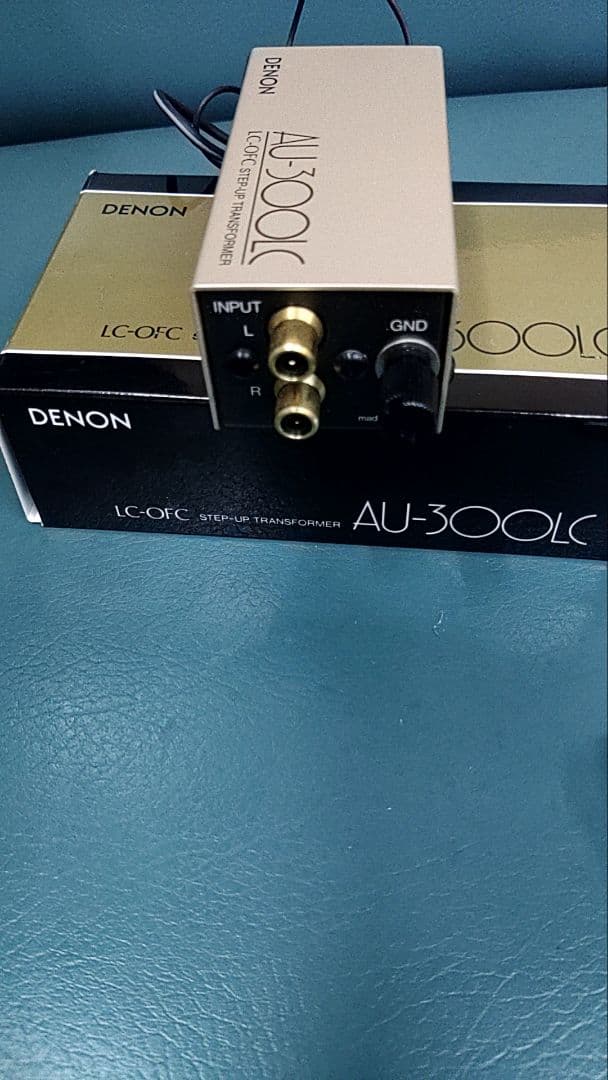 DENON ステップアップ　トランス　AU-300LC