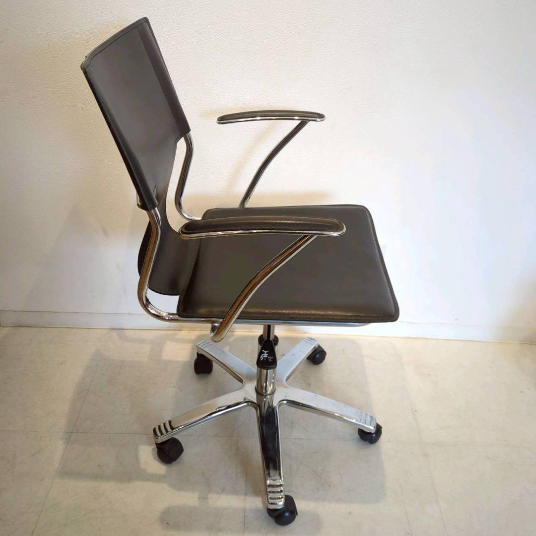 デスクチェア　ワーキングチェア　黒　昇降椅子　キャスター