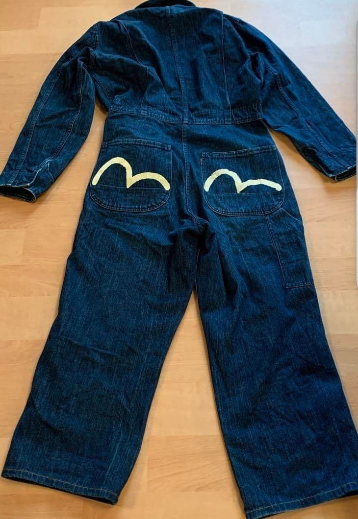 EVISU デニム オーバーオール 38　オールインワン