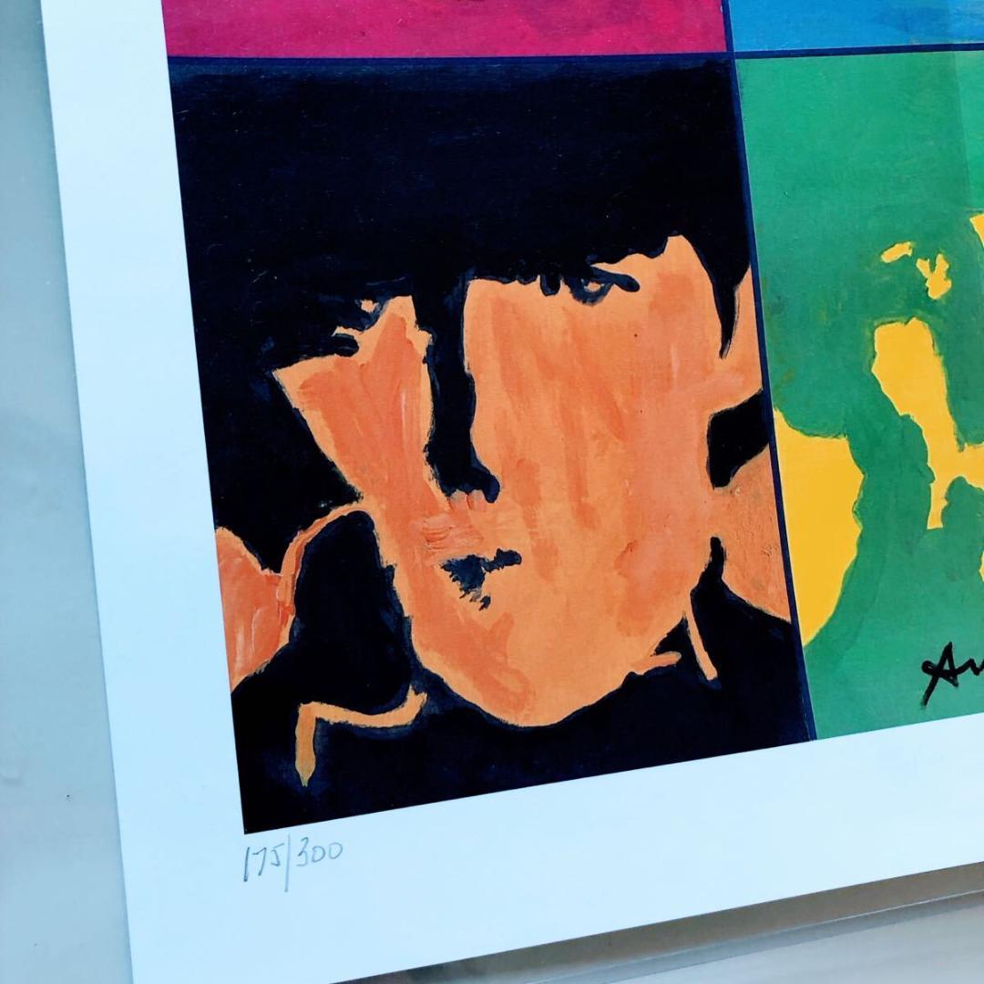 #3889 美品 アンディ ウォーホル リトグラフ ビートルズ 300枚 限定