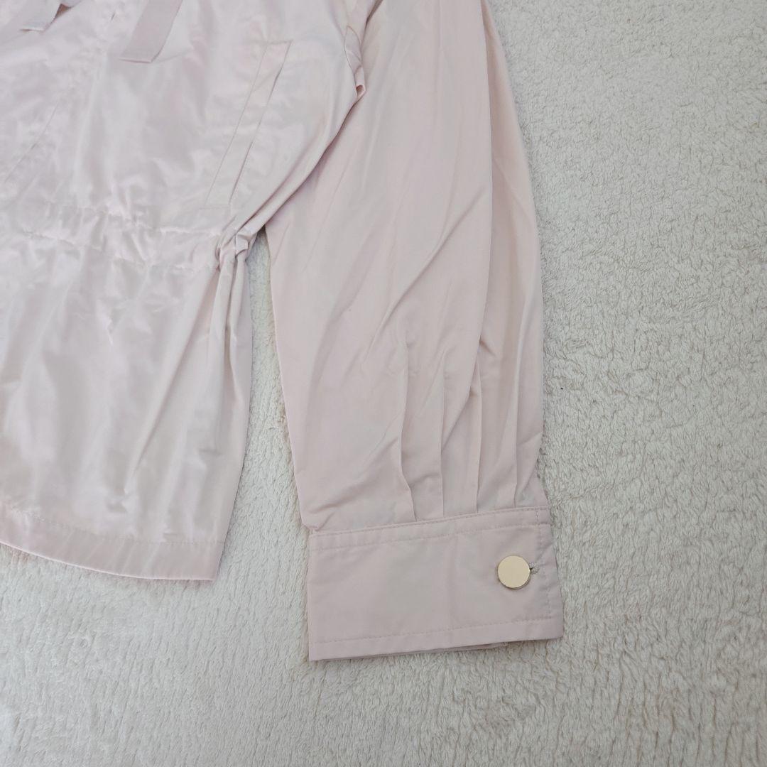 ANAYI 撥水タフタショートブルゾン 34 ベージュ