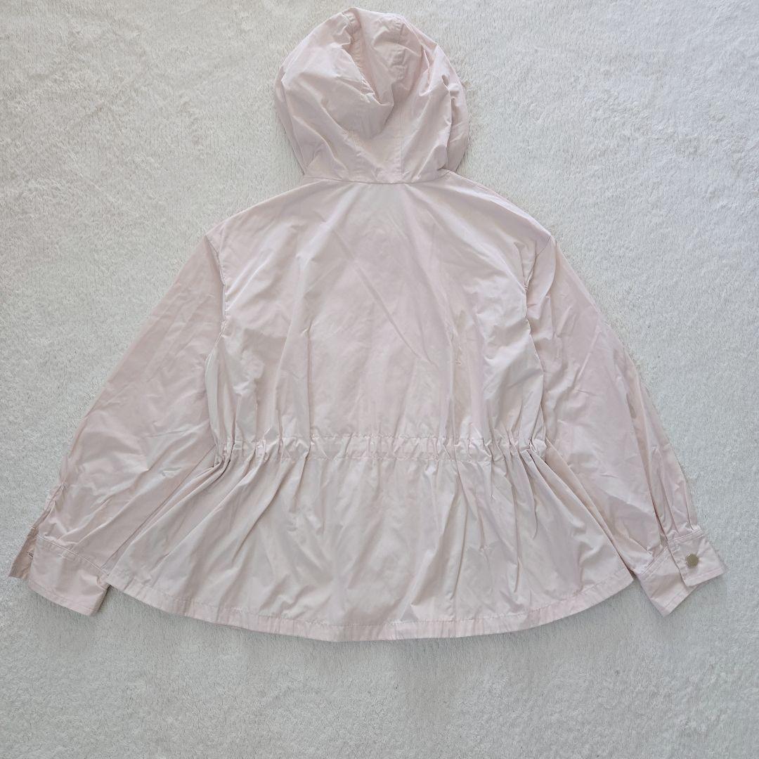 ANAYI 撥水タフタショートブルゾン 34 ベージュ