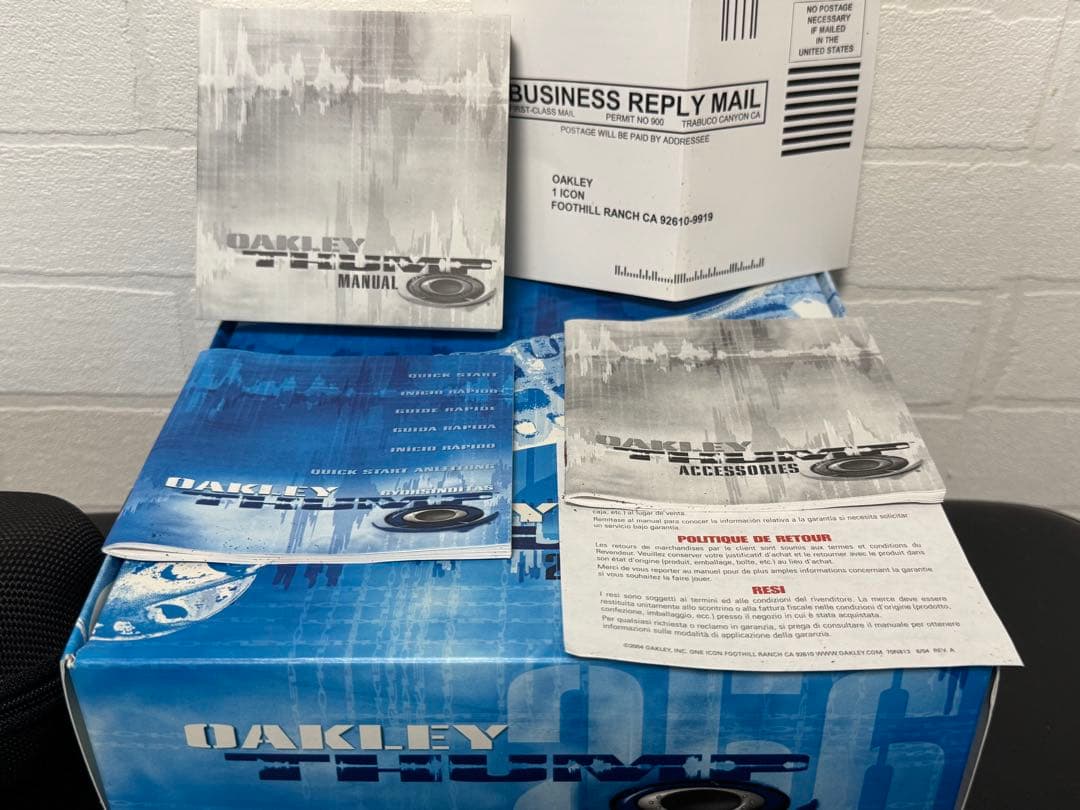 OAKLEY THUMP 256MB ブラック コレクション保管品