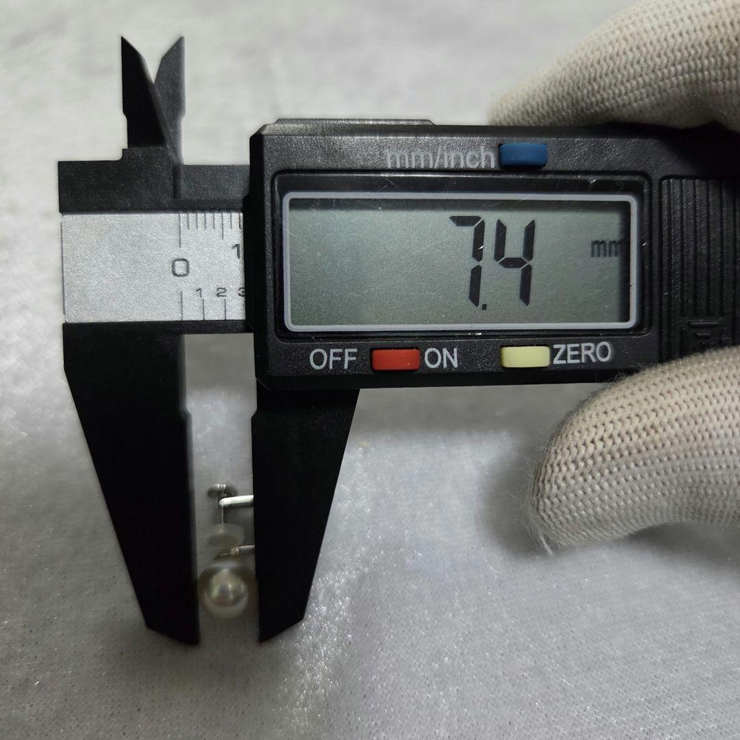 【未使用品】K14WGイヤリング&天然真珠ネックレスセット 鑑別書付き！