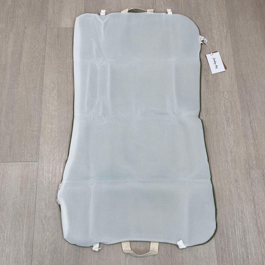 最終値下げ！サンデーハグ携帯ベビーベッドセット　クッション＆カバー2枚＆ベビー枕