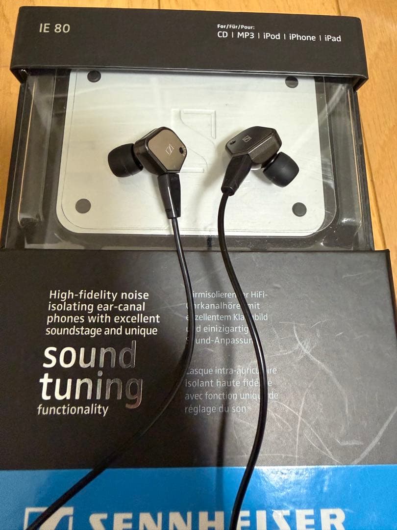 最終値下げ ゼンハイザー Sennheiser IE80 有線イヤホン