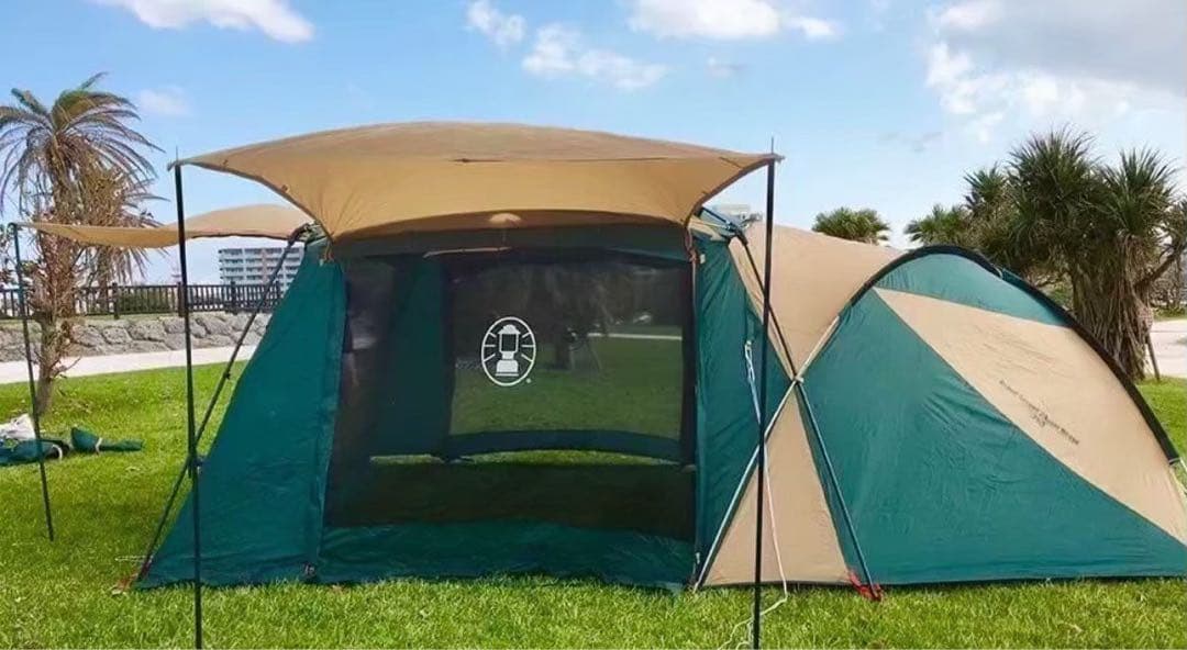 【☆美品☆】コールマン☆2ルームテント☆ラウンドスクリーン2ルームハウス☆