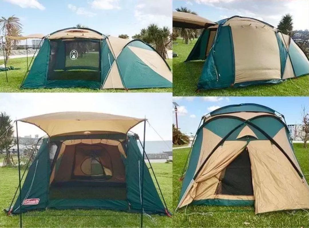 【☆美品☆】コールマン☆2ルームテント☆ラウンドスクリーン2ルームハウス☆