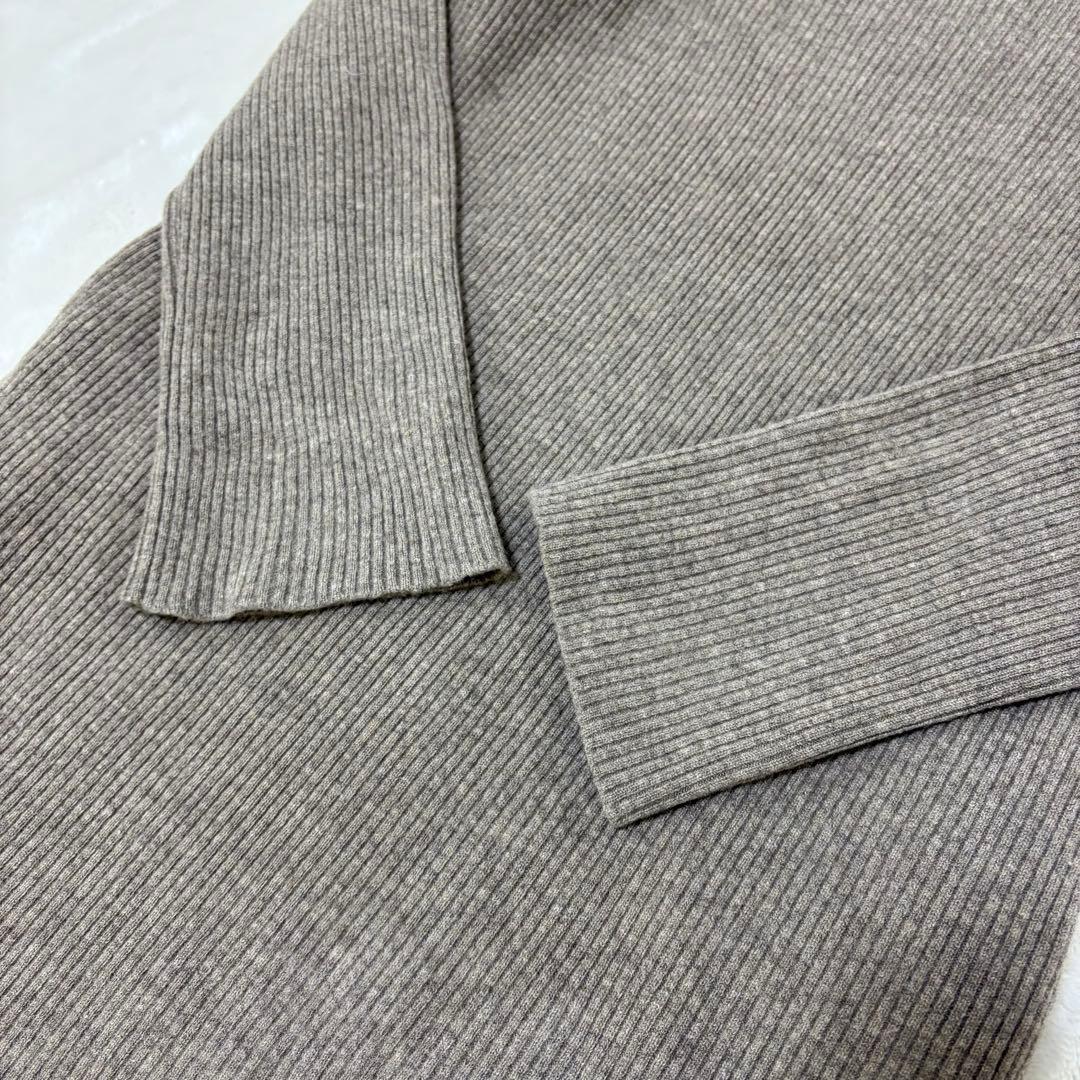 ドゥーズィエムクラス タートル　ロングニットワンピース goodvib　ブラウン