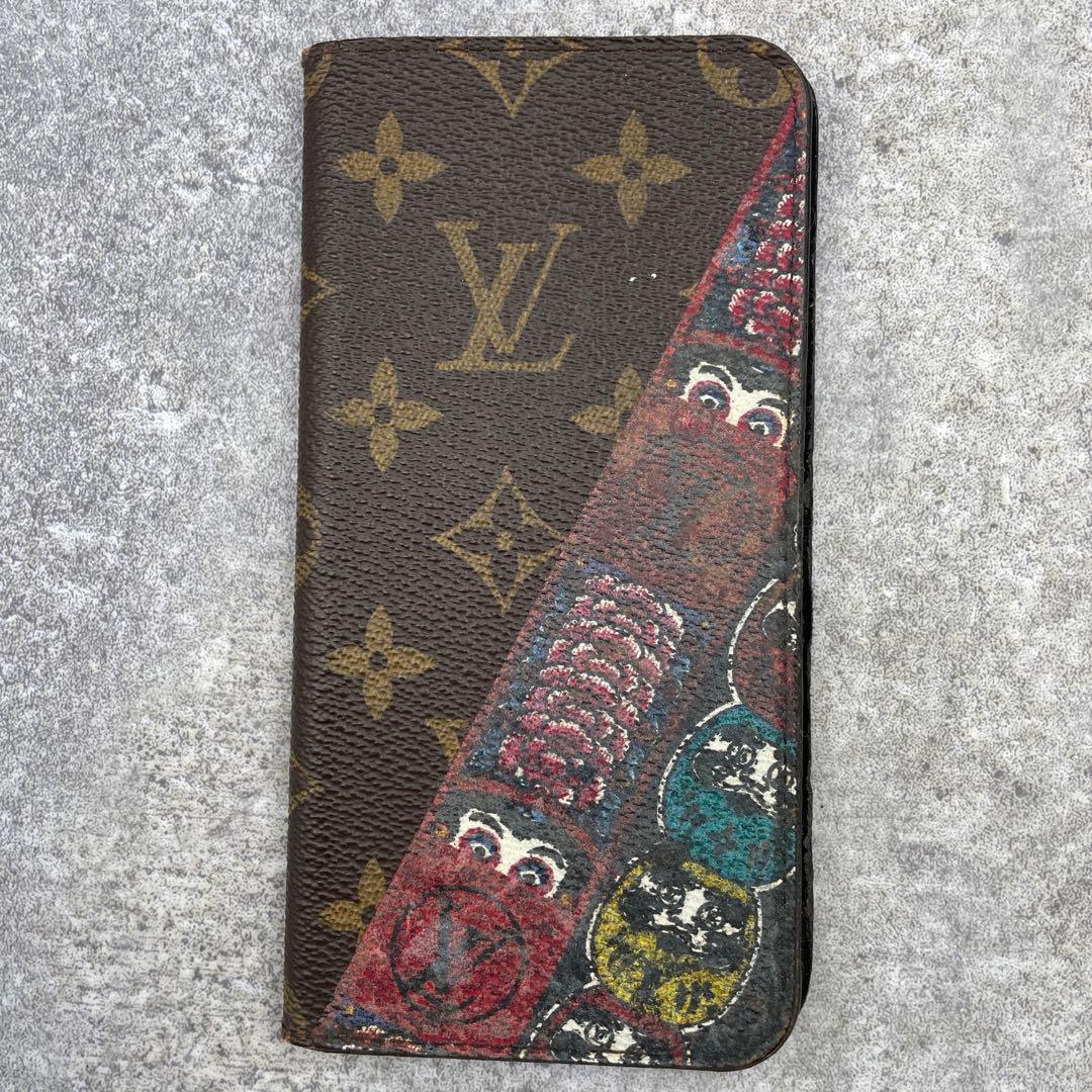 美品 ルイ・ヴィトン モノグラム 達磨歌舞伎 山本寛斎 iPhone7+・8+
