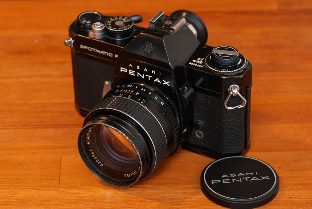 フィルムカメラ PENTAX Spotmatic &SMC TAKUMAR 50mm F1.4