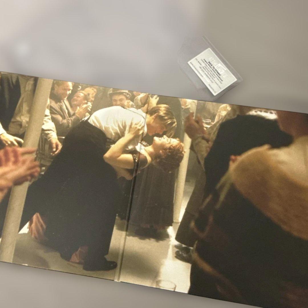 【希少・限定盤】タイタニック 金色盤 レコード Back To Titanic