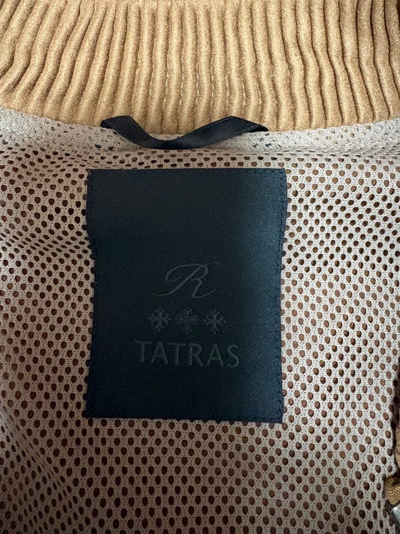 【美品】TATRAS SOCRATE フェイクスエード MA-1ブルゾン05