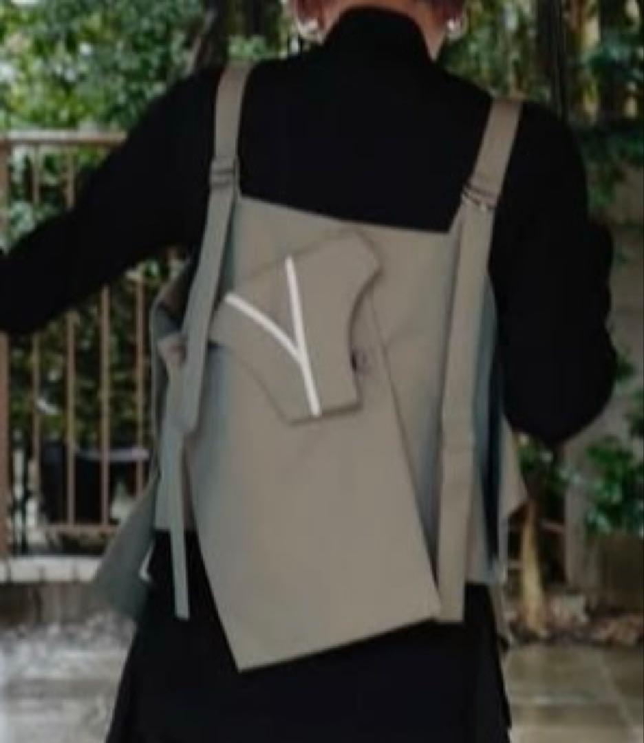 UN3D. VEST DOCKING BUSTIER キャミソール カーキ 36