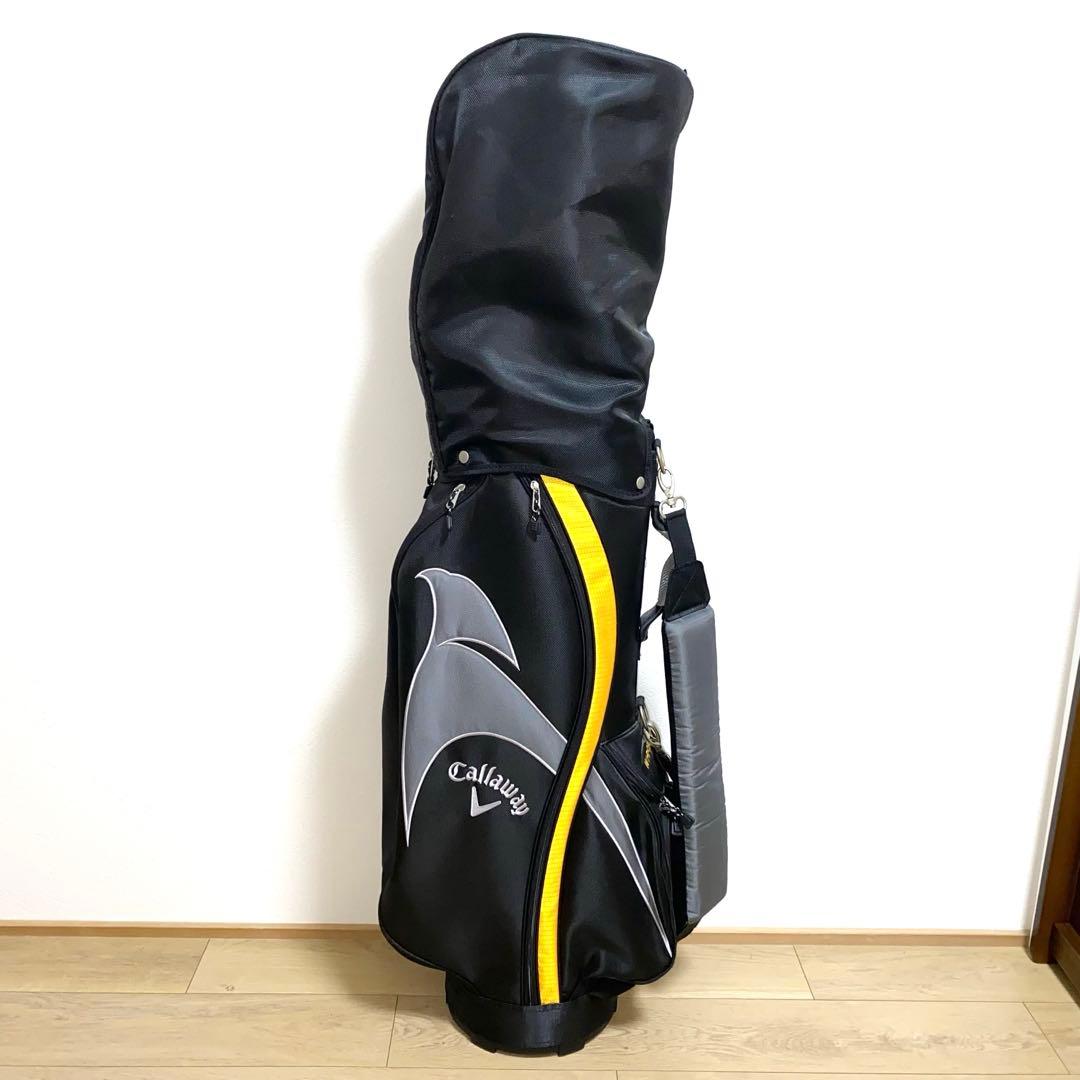 送料込キャロウェイ メンズ用ゴルフクラブ フルセット☆初心者S右キャディバッグ付