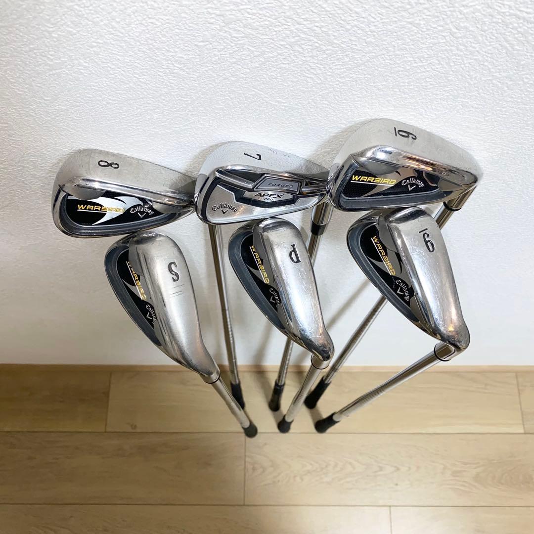 送料込キャロウェイ メンズ用ゴルフクラブ フルセット☆初心者S右キャディバッグ付