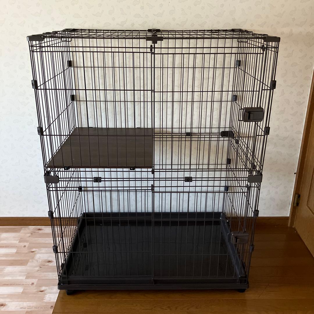 アイリスオーヤマ コンビネーションサークル2段 連結セット ハンモック