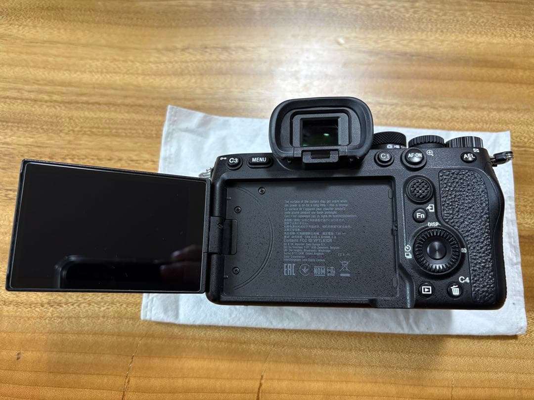 【撮影枚数3996枚】SONY α7iv 本体