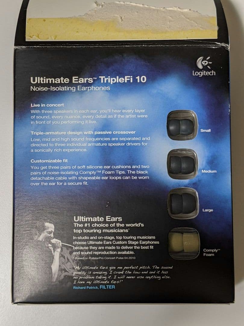 イヤホン ultimate ears 10 pro