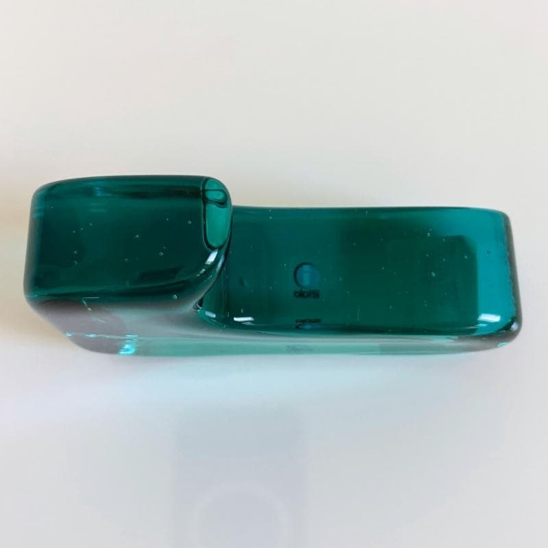 ×mina perhonen イッタラ ガラスバード緑+フクロウ