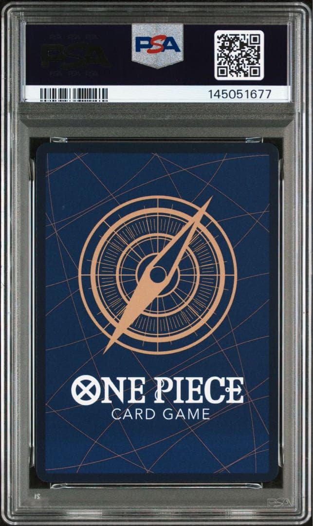 ワンピースカード ルフィ　コミパラ　PSA10 神速の拳　ギア4