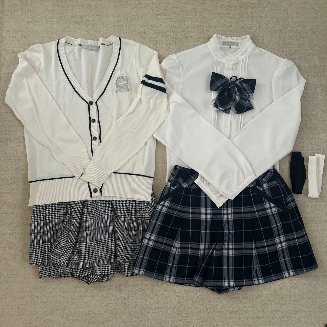 KUMIKYOKU 150㎝ TL ブラウス カーディガン キュロット