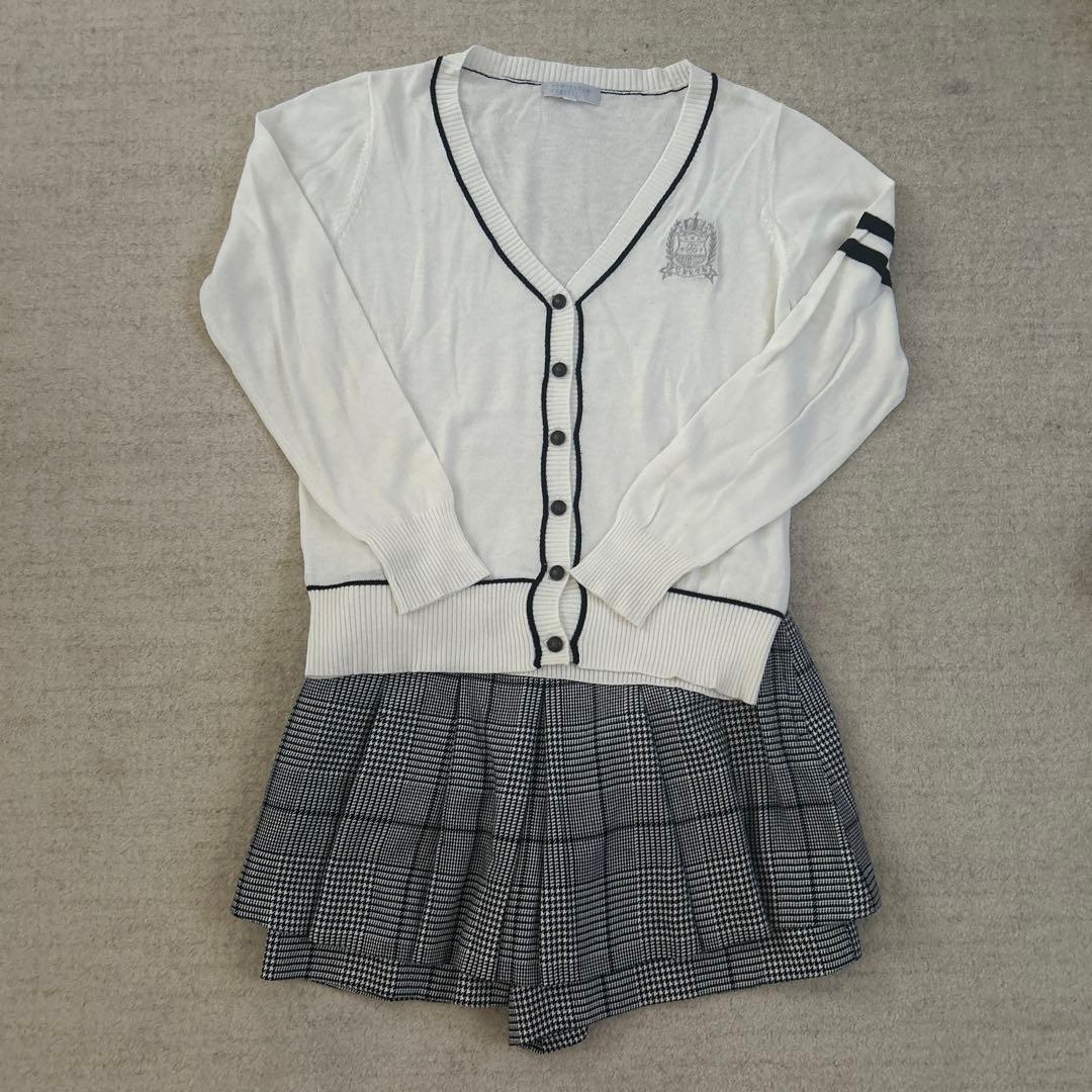 KUMIKYOKU 150㎝ TL ブラウス カーディガン キュロット