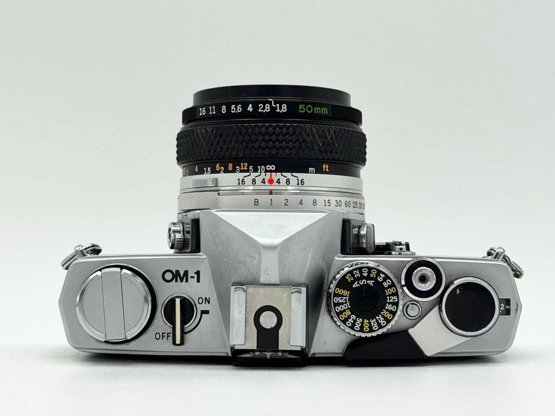 【整備品】OLYMPUS OM-1 ZUIKO 50mm f1.8