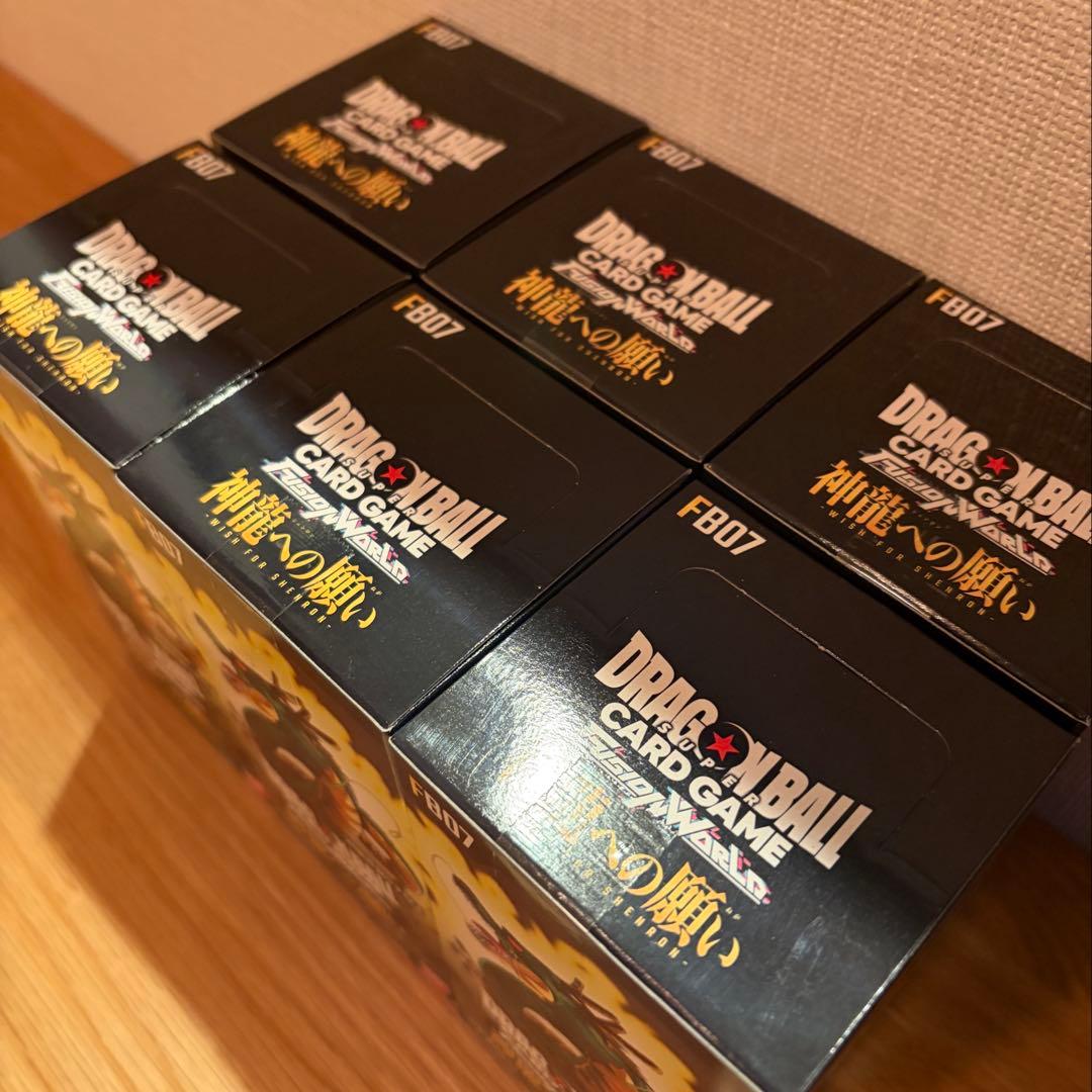 ドラゴンボールカードゲーム フュージョンワールド　神龍への願い x 6ボックス